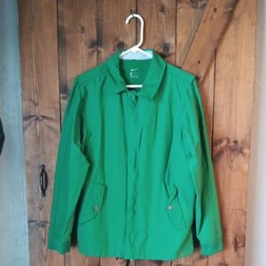 Nike Women's Vibrant Green Utility Jacket